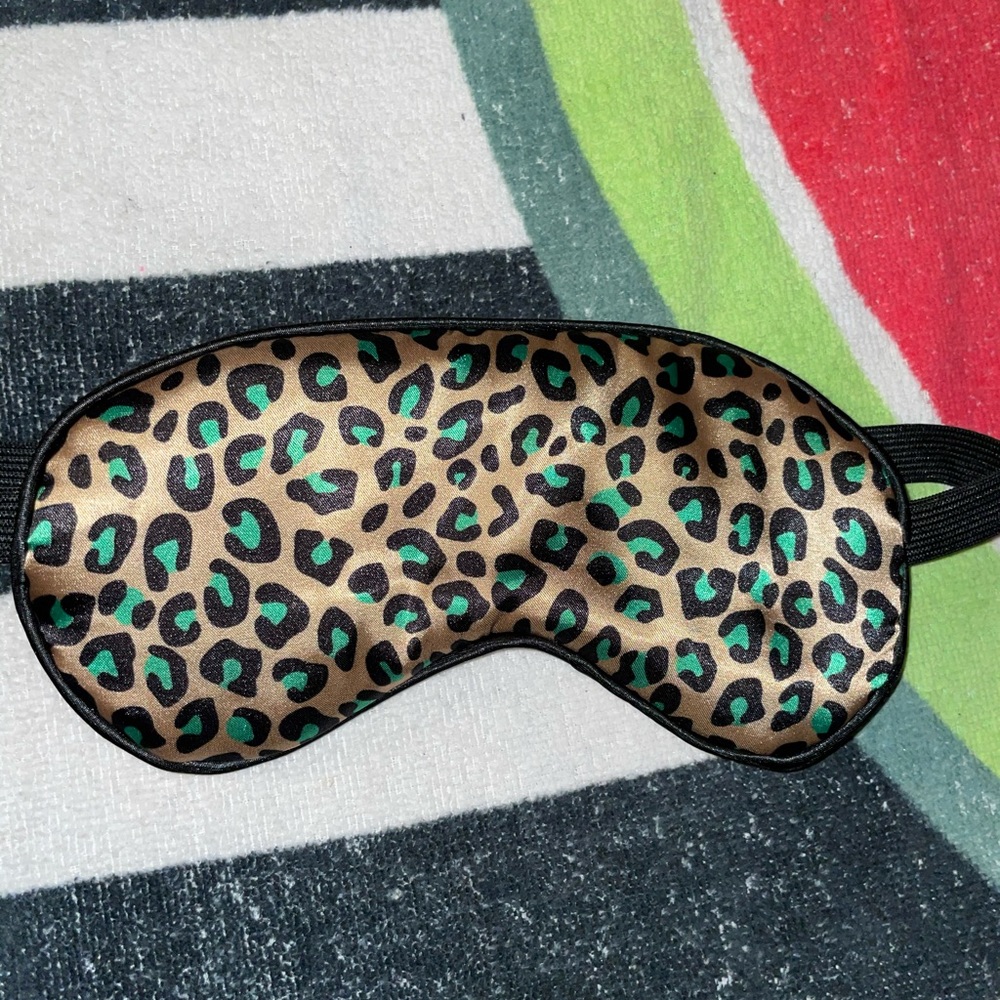 Leopard Print Sleep Mask